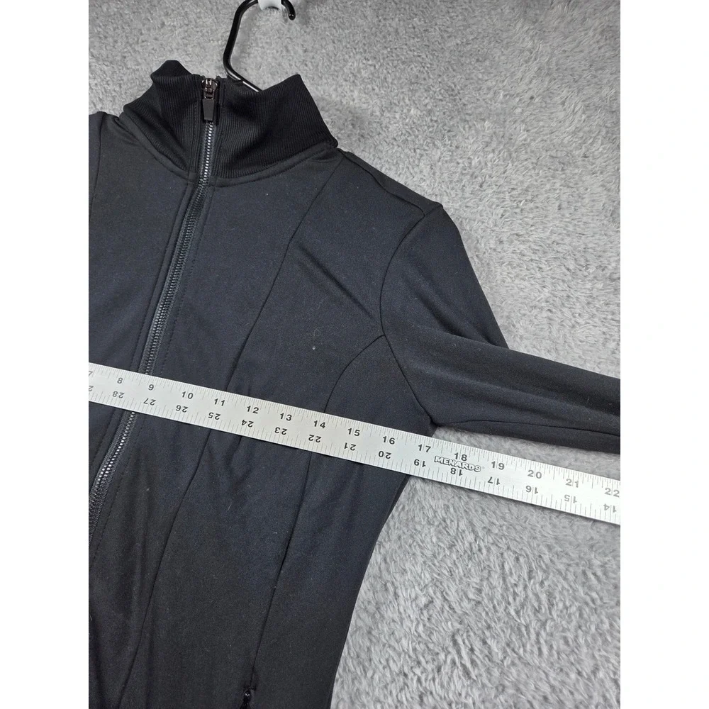Yogalicious Lux Performance Jacket XS Black Womens Polarlux Geneva Full Zip
